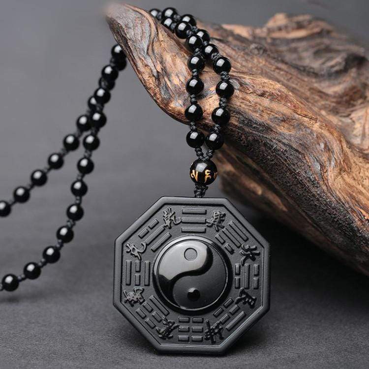 Obsidian Yin ☯️ Yang Pendant