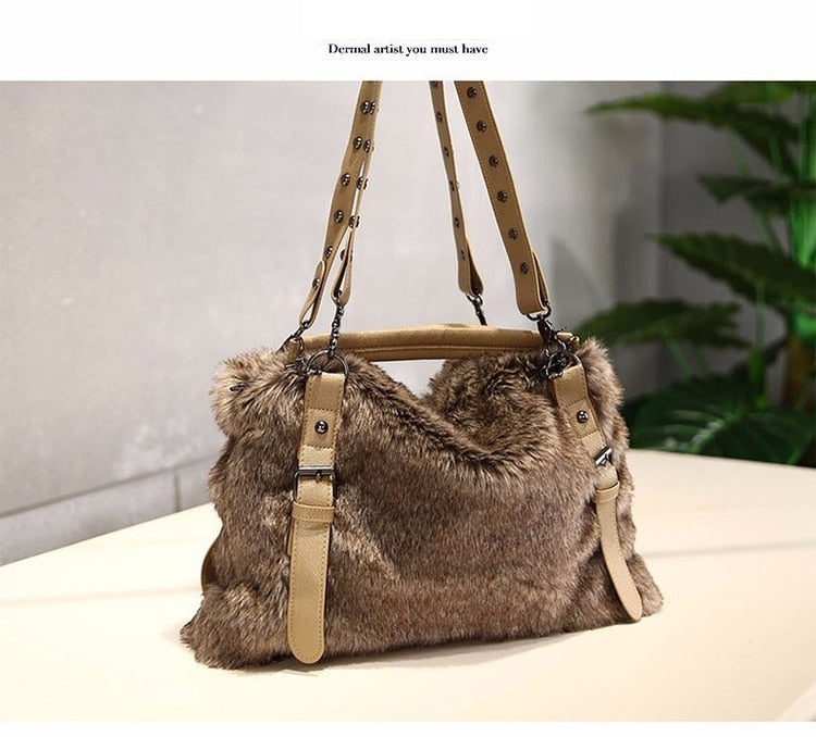 RACHELLE BAG 🍀 FAKE FUR