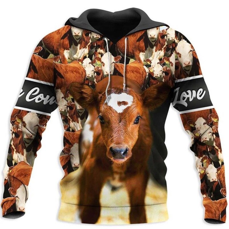 CALF HOODY - BABY LOVE